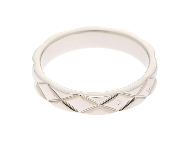 CHANEL シャネル マトラッセ 指輪 プラチナ メンズ レディース 男女