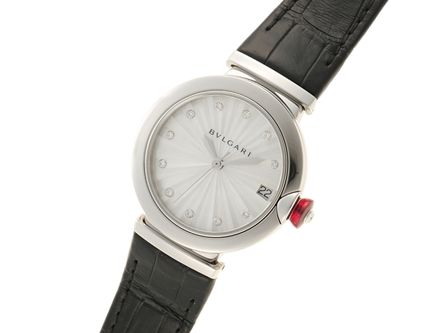 BVLGARI ブルガリ ルチェア 103478（LU33S） ホワイトシェル11P