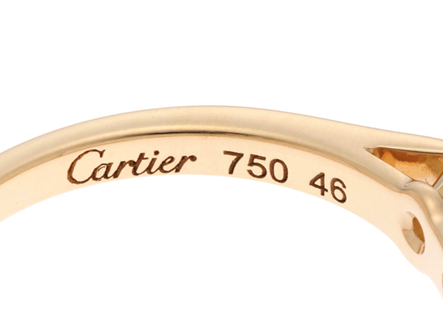 Cartier カルティエ 1895ソリテールリング リング イエローゴールド