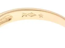JEWELRY　ノーブランド　リング　K18/E0.19/D0.10/2.6g/#8.5【471】N