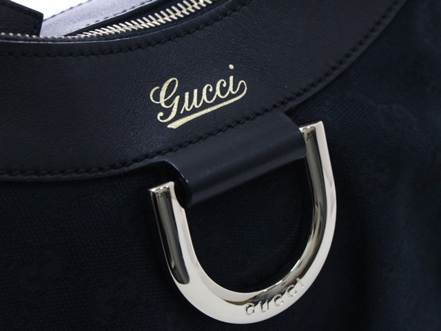 GUCCI グッチ アビー ワンショルダーバッグ GGキャンバス レザー