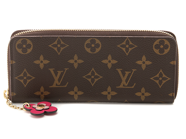 LOUIS VUITTON ルイ・ヴィトン ポルトフォイユ・クレマンス フラワー ...