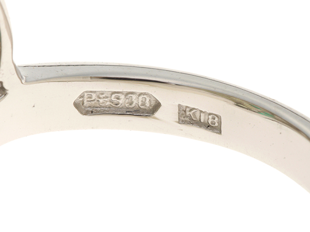 JEWELRY ノンブランドジュエリー リング 指輪 PT900/K18 プラチナ
