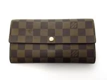 ルイ・ヴィトン LOUISVUITTON ダミエ・エベヌ ポルトフォイユ・サラ N61734 旧型 2120500107035 【432】  の購入なら「質」の大黒屋（公式）