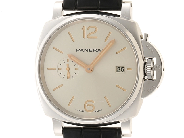 【114412】PANERAI パネライ  PAM01249 ルミノールドゥエ アイボリーダイヤル SS 自動巻き ギャランティーカード 腕時計 時計 WATCH メンズ 男性 男 紳士