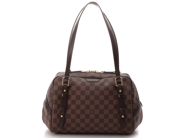 LOUIS VUITTON ルイヴィトン リヴィントンPM N41157 ダミエ・エベヌ ...