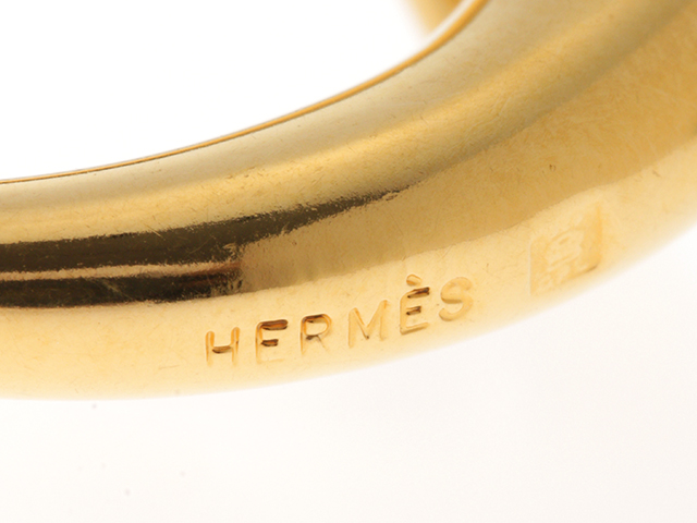 HERMES　エルメス　モー　スカーフリング　GP　【472】　2120500124810