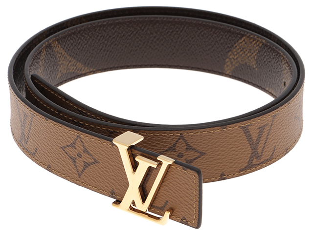 LOUIS VUITTON ルイヴィトン サンチュール・LVアイコニック30MM リバーシブル ベルト モノグラム・ジャイアント モノグラム