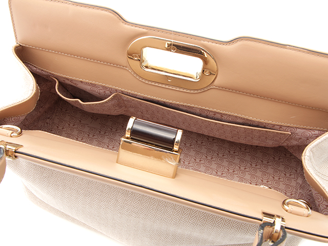 BVLGARI ブルガリ イザベラ ロッセリーニ 2WAYハンドバッグ
