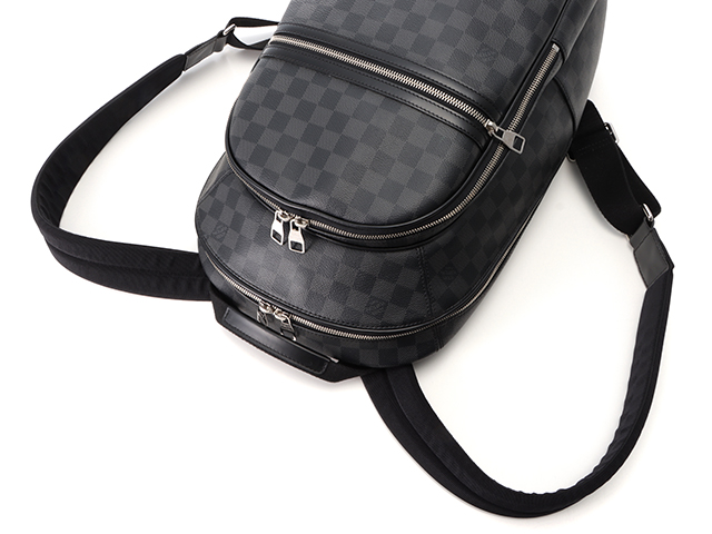 LOUIS VUITTON　ルイ・ヴィトン　ミカエル　ダミエ・グラフィット　バックパック　N58024　ブラック/グレー【431】  2120500127965