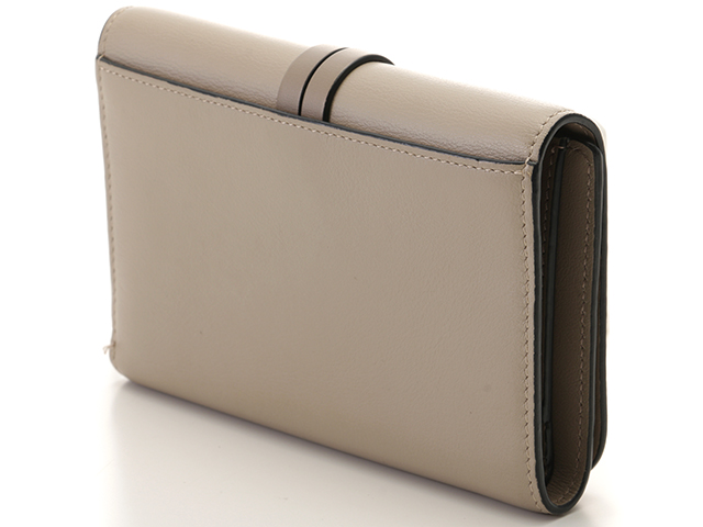 Chloe クロエ Alphabet アルファベット 三つ折り財布 カーフ