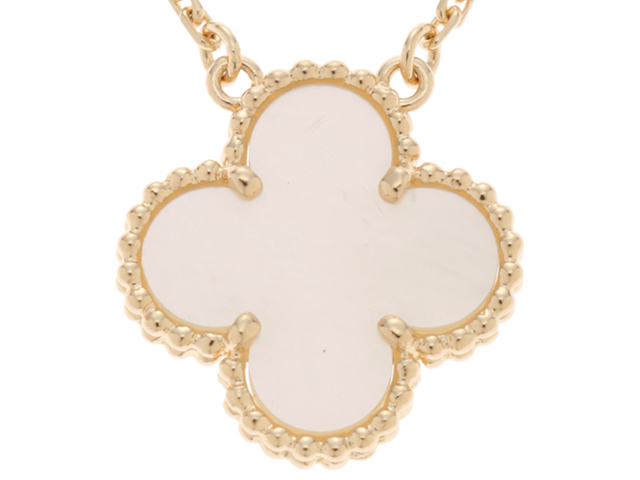 Van Cleef & Arpels ネックレス1モチーフ VCARA45900 Van Cleef & Arpels ヴァン クリーフ&アーペル ヴィンテージ
