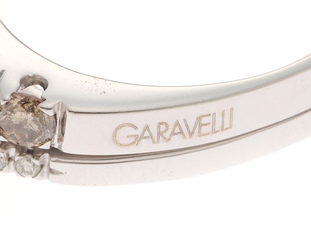 JEWELRY　ジュエリー　garavelli/ガラベリ　リング K18/Dダイアモンド　約6.0g 約7号　【472】KS