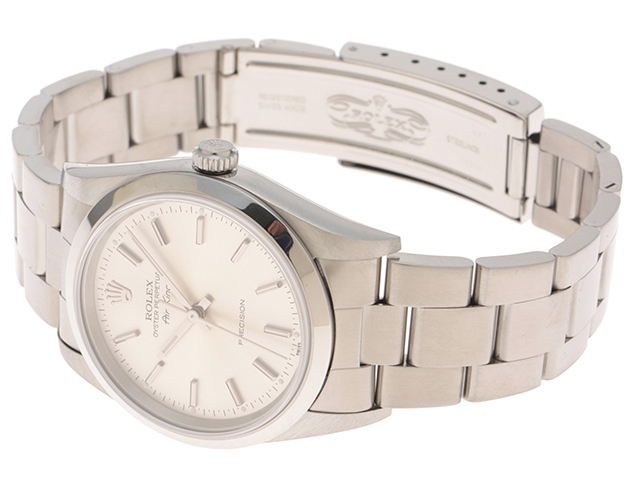 ROLEX 自動巻き腕時計 シルバー ROLEX Datejust 自動巻き時計 シルバー 並行輸入 ジャンク品