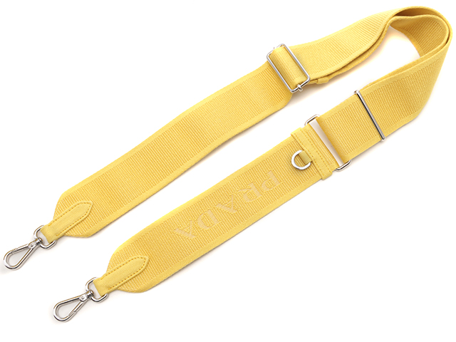 PRADA プラダ カナパ ハンドバッグ イエロー キャンバス 1BG439 PRADA プラダ カナパ ハンドバッグ イエロー キャンバス 1BG439