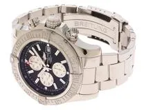 BREITLING ブライトリング 腕時計 スーパーアベンジャーⅡA13371111B1A1 ブラック/ダークブルー ステンレススチール 男性用  2120500179209【430】
