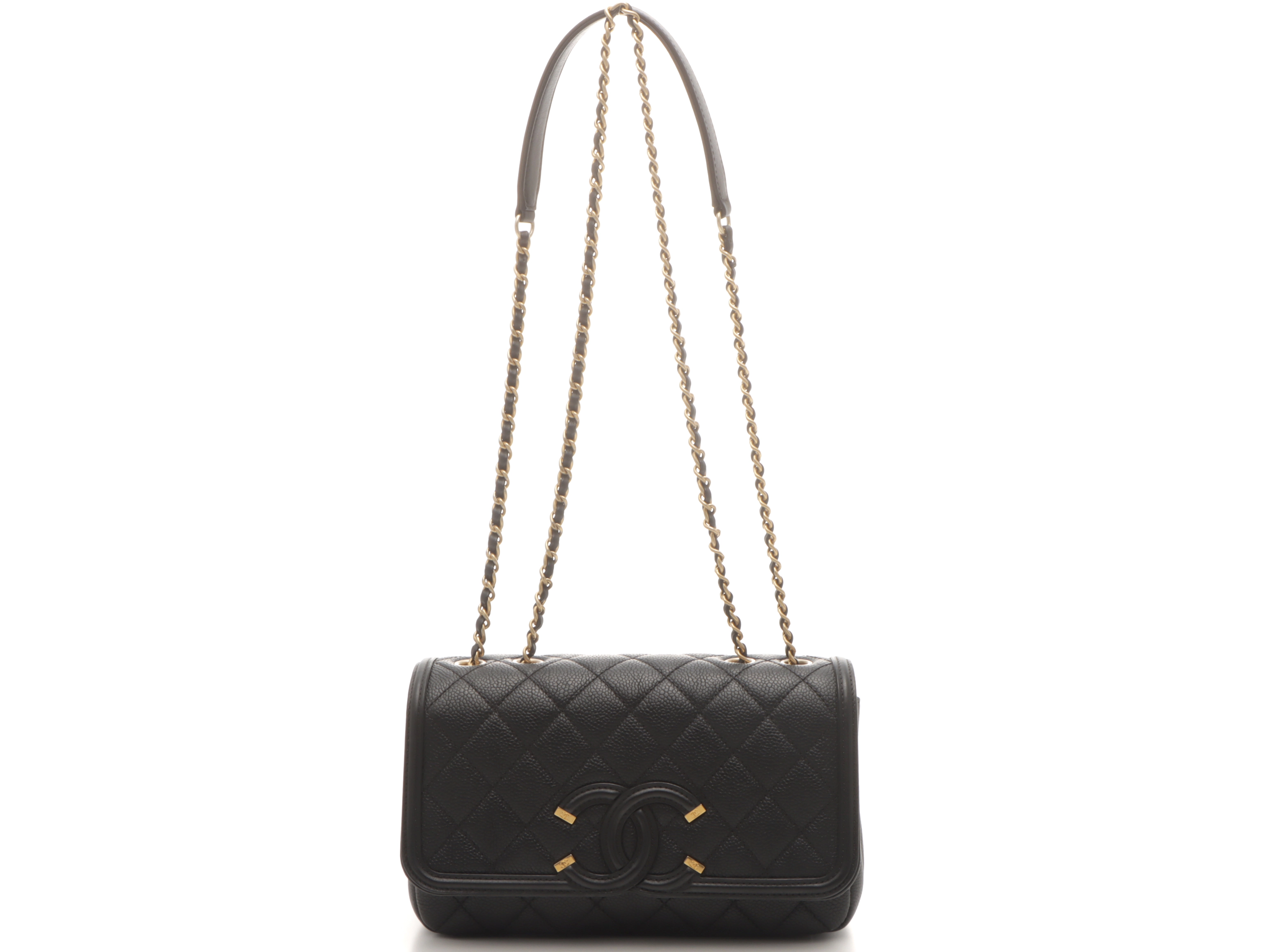 CHANEL シャネル CCフィリグリースモールフラップチェーン