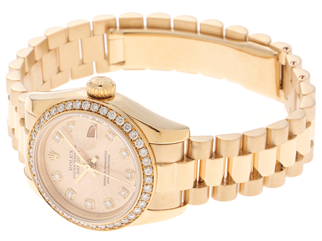 ROLEX ロレックス デイトジャスト 179138G ゴールド無垢 10