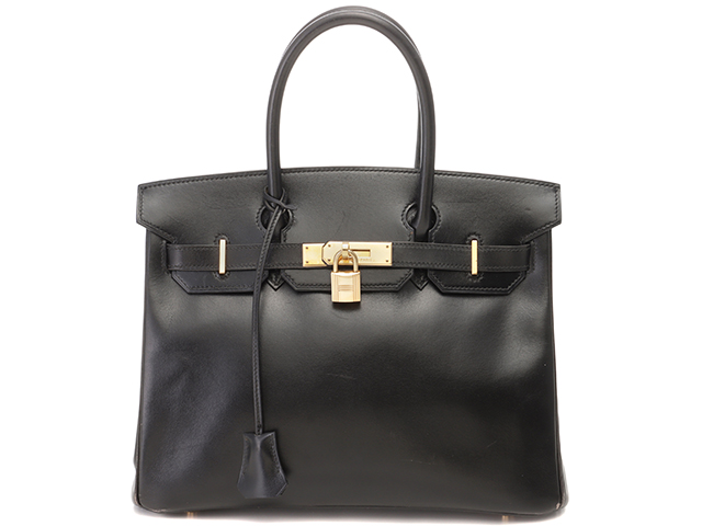 HERMES エルメス バーキン30 ブラック×GP【431】2120500182056 HERMES エルメス バーキン30 ブラック×GP【431】2120500182056