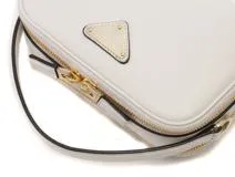 PRADA プラダ オデットレザー ミニバッグ ホワイト レザー 2023