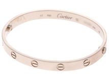 Cartier カルティエ　ブレスレット　ラブブレスレット旧型金具/ホワイトゴールド/#17　【472】KS