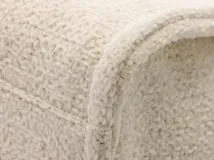 CHANEL シャネル ドーヴィル チェーンショルダー ホワイト クリーム ゴールド金具 ファブリック 2120500185477【432】