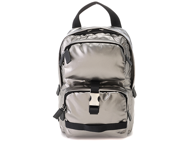 プラダ PVC ナイロン ボディバッグ ワンショルダー 1BZ026 シルバー 2120500187808_01.jpg