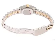 ROLEX ロレックス　デイトジャスト　レディース　69173　YG/SS　U番　グレー文字盤　ローマ数字　自動巻き　【436】2120500200279