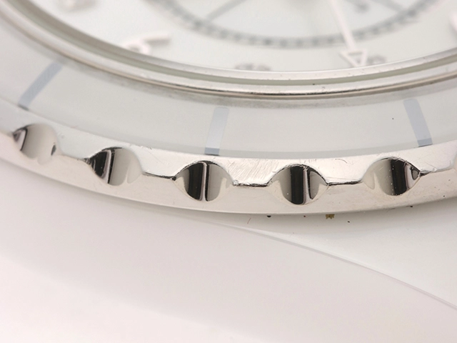CHANEL シャネル J12 11PD H2570 ダイヤインデックス セラミック SS クォーツ 女性 2120500200651【432】