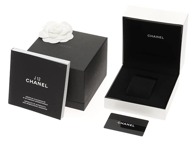 CHANEL シャネル J12 11PD H2570 ダイヤインデックス セラミック SS クォーツ 女性 2120500200651【432】