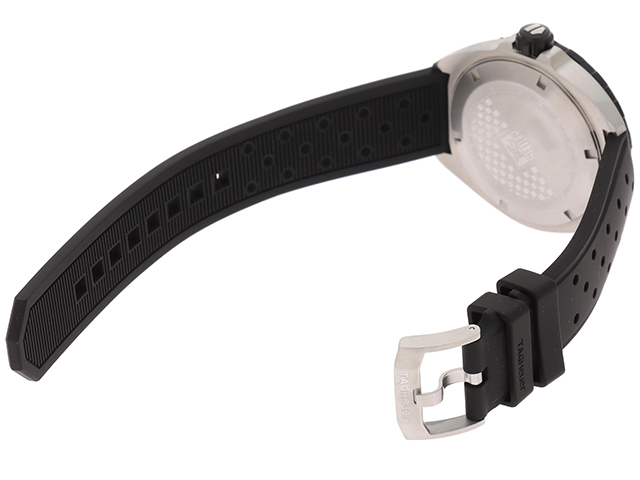 TAG HEUER タグホイヤー フォーミュラ1 WAZ1110.FT8023 ブラック文字盤 ラバーベルト クォーツ メンズ 腕時計 （2120500202297）【200】C の購入なら「質」の大黒屋（公式）