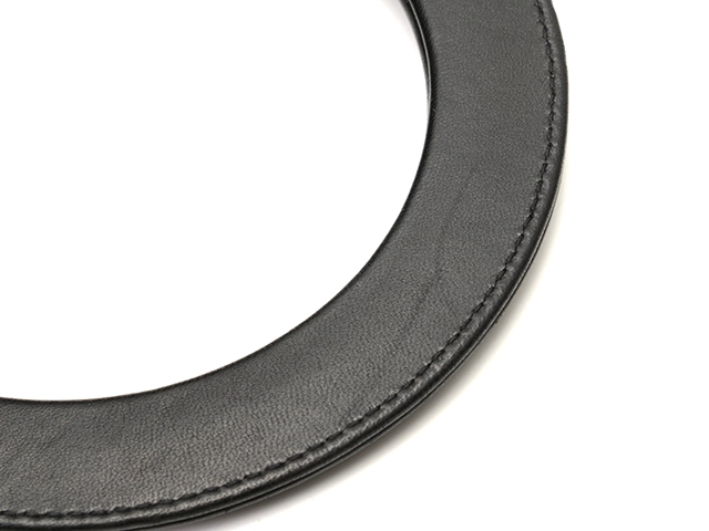 DIOR　ディオール　3Dフラワー　レディディオール　ミディアム　ハンドバッグ ブラック レザー　433