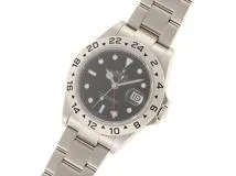 V番　ROLEX　ロレックス　エクスプローラーⅡ　16570　自動巻き　ステンレス　メンズ　ブラック【430】2120500205199