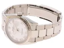 ROLEX　ロレックス　デイトジャスト　126234　SS/WG　ホワイト文字盤　2020年ギャランティ　100m防水　メンズ　【432】2120500209029