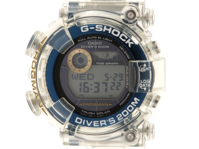 CASIO カシオ G-SHOCK フロッグマン イルカ クジラ イルクジ LOVE THE SEA AND THE EARTH アイサーチ・ジャパン  コラボレーション 25周年記念 GF-8251K-7JR 【460】2120500210452 の購入なら「質」の大黒屋（公式）