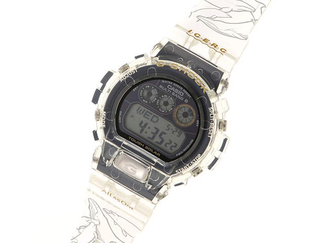 CASIO カシオ G-SHOCK イルカ クジラ LOVE THE SEA AND THE EARTH アイサーチ・ジャパン コラボレーション  25周年記念 GW-6903K-7JR ラバー ブラック ソーラー 【460】2120500210827