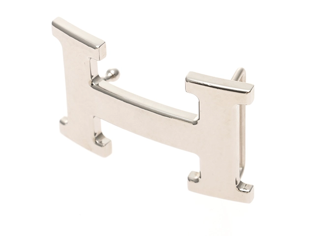 Hermès　エルメス　マルトレ Hベルトリバーシブル ３２㎜ ブルージーン/キャメル／SV　【472】HSA