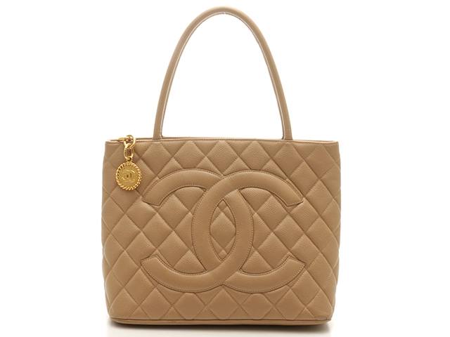 CHANEL マトラッセ 復刻トートバッグ ベージュGP A01804 【436】 2120500217048