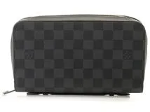 LOUIS VUITTON ルイ・ヴィトン ジッピーXL N41503 ダミエ・グラフィット 長財布 ブラック/グレー 【472】HA  の購入なら「質」の大黒屋（公式）