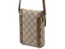 GUCCI グッチ　ホースビット１９５５　ＧＧスプリーム　ミニバッグ　ベージュ／ブラウ　625615　2120500221380　【437】