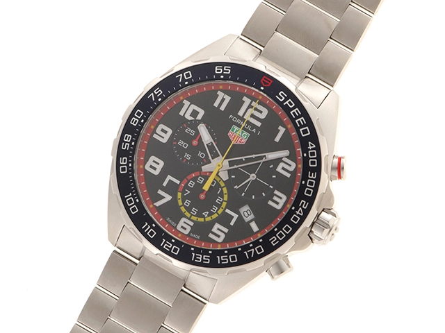 TAGHEUER　タグ・ホイヤー　2022年ギャランティー　フォーミュラ1　クロノグラフ　200m防水　タキメーターベゼル　ステンレス　クォーツ　レッドブルレーシングスペシャル 　CAZ101AL.BA0842　【432】　2120500221441