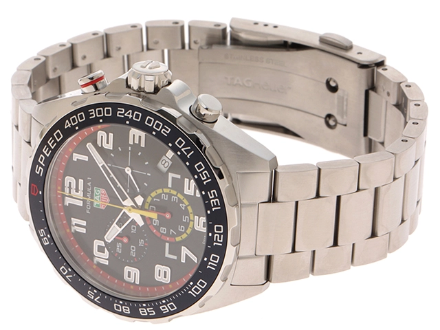 TAGHEUER　タグ・ホイヤー　2022年ギャランティー　フォーミュラ1　クロノグラフ　200m防水　タキメーターベゼル　ステンレス　クォーツ　レッドブルレーシングスペシャル 　CAZ101AL.BA0842　【432】　2120500221441