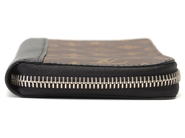 LOUIS VUITTON ルイ・ヴィトン ジッピー・ウォレット・ヴェルティカル モノグラム・マカサー M60109【434】