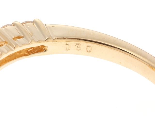 JEWELRY　ジュエリー　リング　K18　イエローゴールド　ダイヤモンド0.30ct　パール6.8ｍｍ　約4.1g　11号　2120500228129【207】