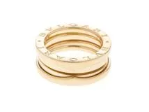 BVLGARI　ブルガリ　B-zero1　リング　K18イエローゴールド　9.1g　51号【433】2120500228549