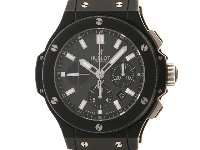 HUBLOT　ウブロ　2012並行　301.C1.1770.C1　エボリューション　セラミック　ブラック　チタン　全体ブラック　自動巻き　メンズ　腕時計（2120500229218）【200】C