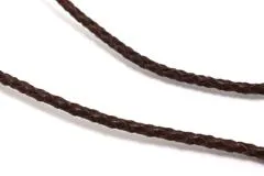 JEWELRY ノンブランドジュエリー ネックレス PT900 プラチナ レザー メタル ルビー 0.196ct エメラルド 0.302ct 【460】2120500230900