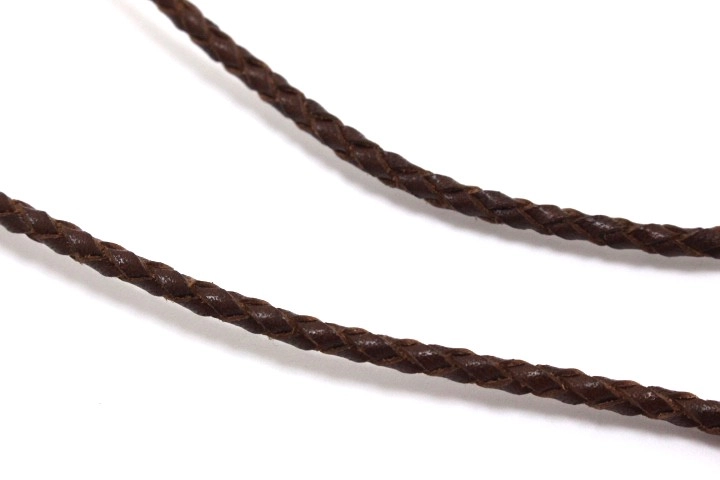 JEWELRY ノンブランドジュエリー ネックレス PT900 プラチナ レザー メタル ルビー 0.196ct エメラルド 0.302ct 【460】2120500230900