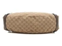 GUCCI　グッチ　アビー　ショルダーバッグ　ベージュ　GGキャンバス　130736　2120500236223　【205】