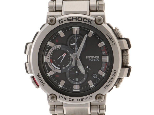 CASIO カシオ 時計 G-SHOCK MTG-1000 ステンレス/ラバー 電波時計 MTG-B1000-1AJF  ブラック文字盤【431】2120500238067 の購入なら「質」の大黒屋（公式）